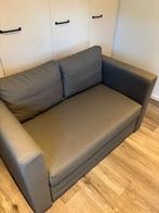 Slaapbank antraciet zgan, Huis en Inrichting, Ophalen, 210 cm, Tweepersoons, Zo goed als nieuw