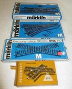 Marklin M rails Wissels 5128 5214 Kruispunt 5114 5211, Wisselstroom, Rails, Ophalen of Verzenden, Zo goed als nieuw