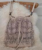 Aunts & Uncles tas, Ophalen of Verzenden, Zo goed als nieuw, Beige, Handtas