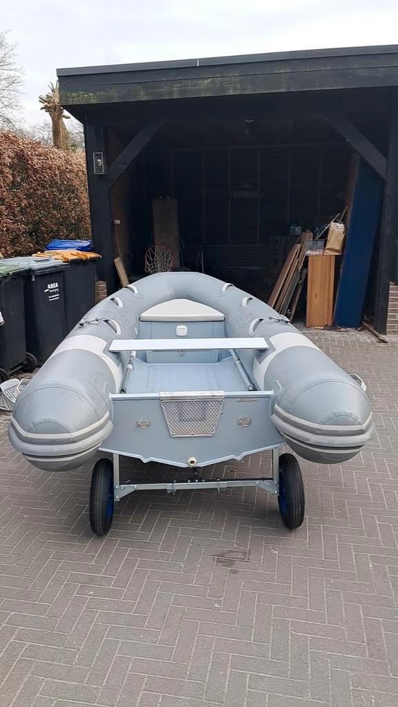 Rib rubberboot 310 met 8 pk Mercury motor, Watersport en Boten, Kano's, Zo goed als nieuw, Overige typen, Drie personen of meer