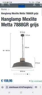 Hanglamp Mexlite Metta - Nieuwstaat!, Ophalen, 50 tot 75 cm, Nieuw, Industrieel