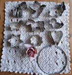 Hanger met 9 uitsteekvormpjes, lammetje, duif, paard etc..., Huis en Inrichting, Keuken | Keukenbenodigdheden, Gebruikt, -, -