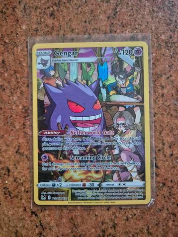 Mint Gengar V Alt Art - Lost Origin beschikbaar voor biedingen