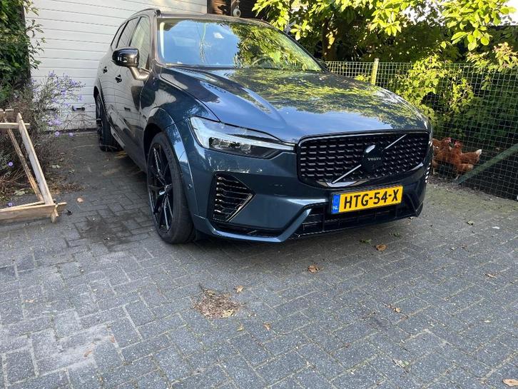 Volvo XC60 T8 Plug-in Hybrid 455pk Aut AWD 2023 Blauw, Auto's, Volvo, Particulier, XC60, 360° camera, 4x4, ABS, Achteruitrijcamera