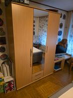 Kledingkast met spiegeldeur - Zelf demonteren, Huis en Inrichting, Kasten | Kledingkasten, Ophalen, Overige materialen, Met deur(en)