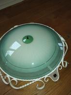 Jaren 50 plafonnière nr3 zeegroen, Ophalen