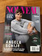 Nouveau magazine nr 3 Maart ‘25 Angela Schijf NIEUW€1,95, Ophalen of Verzenden, Nieuw, Glossy