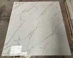 Vloertegels Douglas Jones Marmer Lincoln Wit 120x120, Doe-het-zelf en Verbouw, Tegels, Ophalen, 60 cm of meer, 60 cm of meer, Nieuw