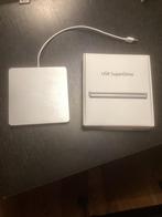 Apple USB SuperDrive, Computers en Software, Optische drives, Ophalen, Zo goed als nieuw, Cd