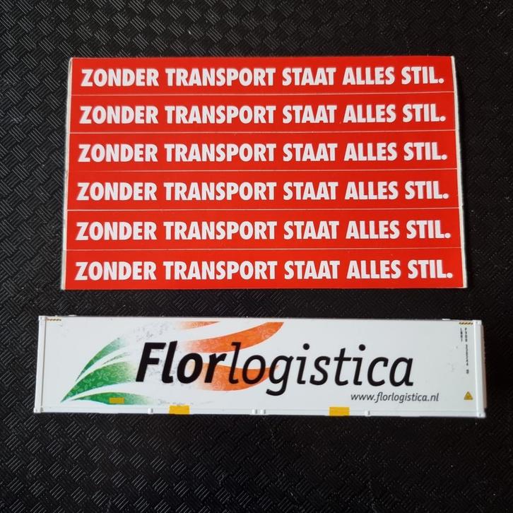 KOEL CONTAINER 1:87-H0, Hobby en Vrije tijd, Modelauto's | 1:87, Zo goed als nieuw, Bus of Vrachtwagen, Ophalen of Verzenden