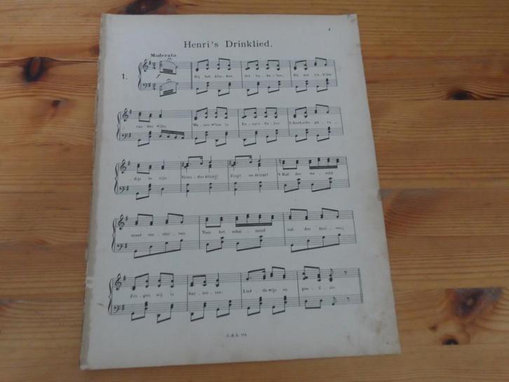 Feestliederen, Muziek en Instrumenten, Bladmuziek, Gebruikt, Artiest of Componist, Populair, Piano, Zang, Ophalen of Verzenden