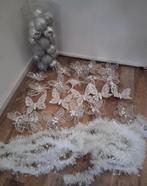 KERST SET ZILVER EN WIT, Diversen, Kerst, Ophalen