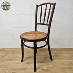 Antieke Fishel bentwood Art Nouveau webbing stoel (Thonet), Antiek en Kunst, Antiek | Meubels | Stoelen en Banken, Ophalen of Verzenden