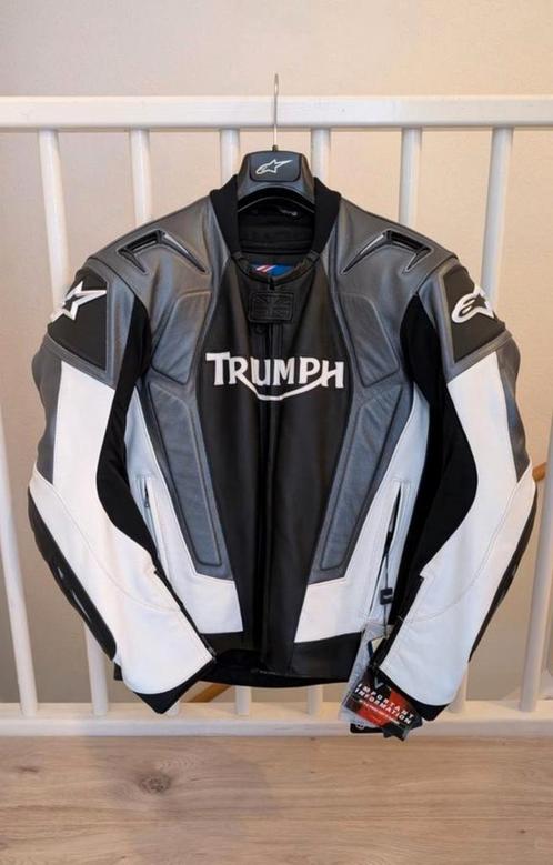 Alpinestars X Triumph motorjas maat 50, Motoren, Kleding | Motorkleding, Jas | leer, Heren, Nieuw met kaartje, Ophalen of Verzenden