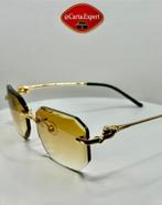 Cartier Panthere Diamond Cut Piccadilly zonnebril, Overige merken, Zonnebril, Bruin, Nieuw