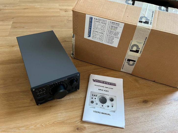 Violectric HPA V281, Audio, Tv en Foto, Versterkers en Receivers, Zo goed als nieuw, Minder dan 60 watt, Overige merken, Ophalen