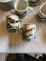 Portmeirion Birds of Britain koffiekopjes, Ophalen of Verzenden, Zo goed als nieuw, Overige stijlen, Kop(pen) en/of Schotel(s)