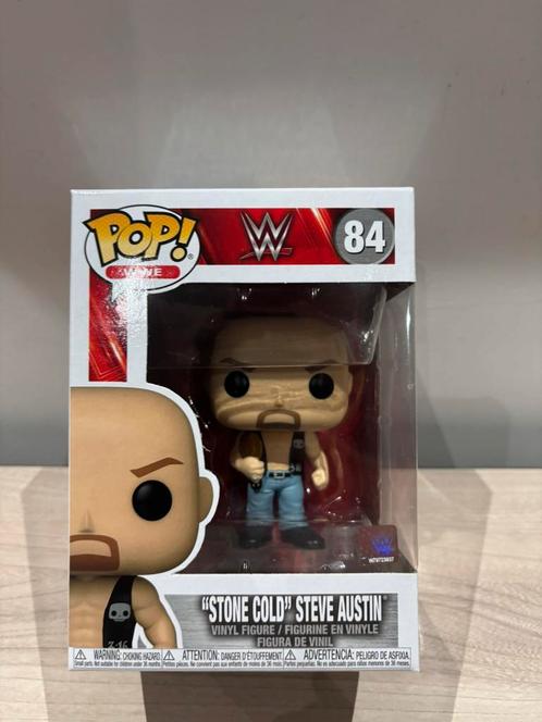 “Stone Cold” Steve Austin 84 funko pop WWE, Verzamelen, Poppetjes en Figuurtjes, Ophalen of Verzenden