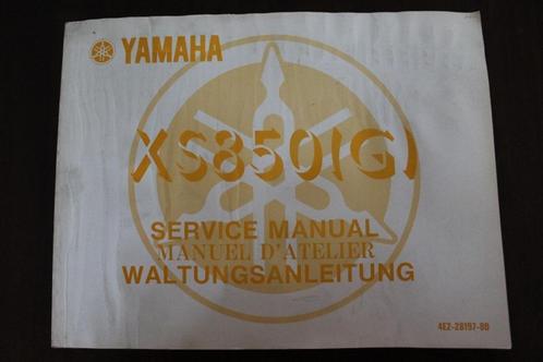 YAMAHA XS850G 1979 service manual XS850 G werkplaatsboek, Motoren, Handleidingen en Instructieboekjes, Yamaha, Ophalen of Verzenden