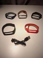 Straps and charger for Mi Band 6, Android, Xiaomi, Gebruikt, Zwart