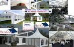 Pagode tent evenementen tenten pvc huren huur bensan enter, Ophalen of Verzenden, 8 meter of meer, Zo goed als nieuw, 6 meter of meer