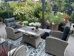Loungeset savino Off white, Tuin en Terras, Ophalen, Zo goed als nieuw, Aluminium, Bank