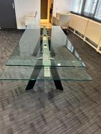 Roche Bobois design tafel, Huis en Inrichting, Ophalen, Gebruikt, 50 tot 100 cm, Glas