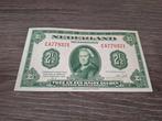 Bijna UNC biljet 2,5 gulden 1943 Wilhelmina, Postzegels en Munten, Bankbiljetten | Nederland, Ophalen of Verzenden, 1 gulden