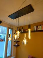 Eettafel lamp, Huis en Inrichting, Lampen | Hanglampen, Ophalen, Design, Zo goed als nieuw, Glas