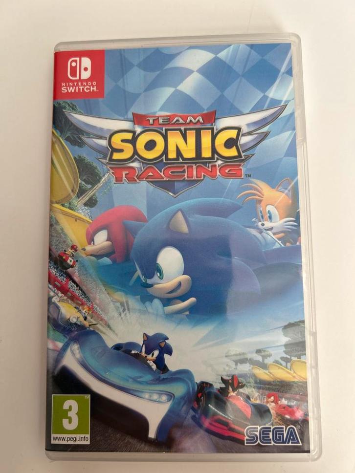 Sonic Racing - Nintendo Switch, Spelcomputers en Games, Games | Nintendo Switch, Gebruikt, Racen en Vliegen, 3 spelers of meer