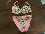 Kleurrijke Cyell bikini F cup, broekje maat 38, Cyell, Ophalen, Zo goed als nieuw, Bikini