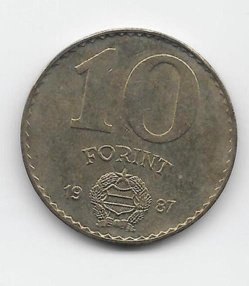 Hongarije 10 forint 1987 KM# 636, Postzegels en Munten, Munten | Europa | Niet-Euromunten, Losse munt, Hongarije, Verzenden
