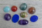 9 stuks half edelstenen voor ringen of hangers, Sieraden, Tassen en Uiterlijk, Edelstenen, Verzenden, Zo goed als nieuw