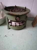 Vintage Petroleumkachel - Groen, Huis en Inrichting, Kachels, Gebruikt, Overige brandstoffen, Petroleumkachel, Ophalen of Verzenden