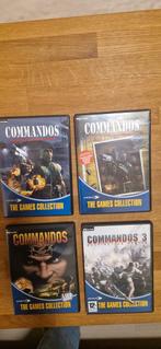 4x pc game commandos gezamenlijk voor 8 euro, Avontuur en Actie, Gebruikt, 1 speler, Ophalen of Verzenden