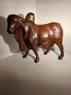 Houten zeeboe Indonesië., Antiek en Kunst, Kunst | Beelden en Houtsnijwerken, Ophalen of Verzenden