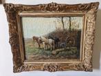 Olieverf schilderij G. vd Horst, Antiek en Kunst, Ophalen of Verzenden