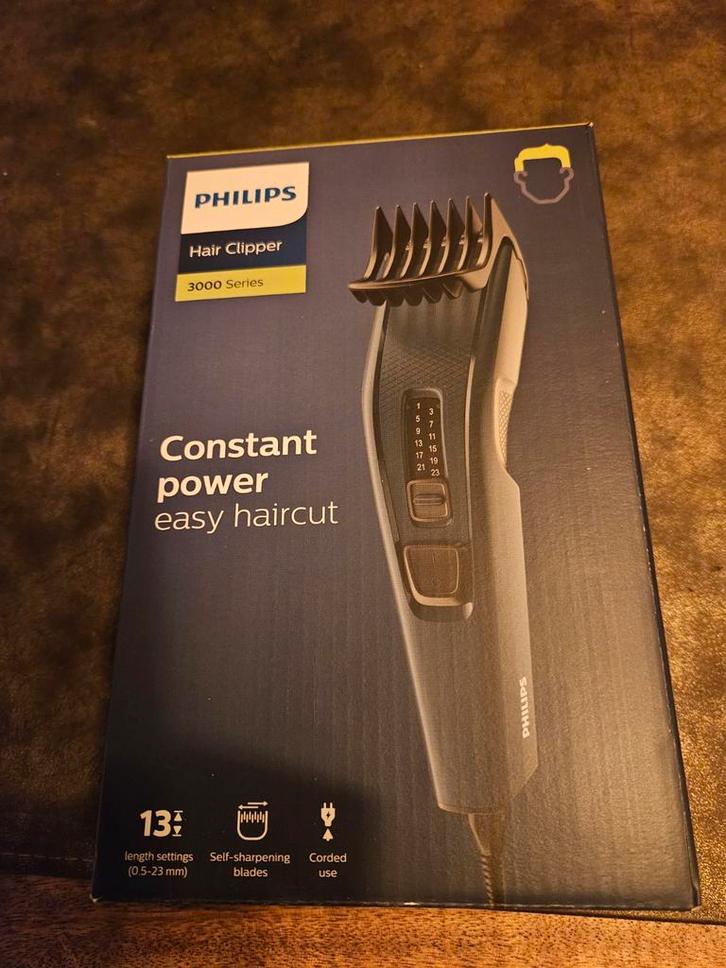 Philips Hair Clipper 3000 Series HC3505/15, Sieraden, Tassen en Uiterlijk, Uiterlijk | Haarverzorging, Nieuw, Ophalen