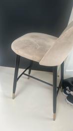 Velvet barkruk 2st, Huis en Inrichting, Stoelen, Ophalen, Zo goed als nieuw, Overige kleuren