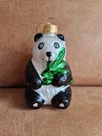 Grote glazen kerstbal panda pandabeer, Diversen, Ophalen of Verzenden