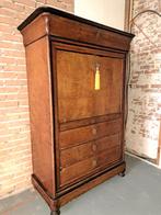 Antieke mahoniehouten secretaire, Ophalen