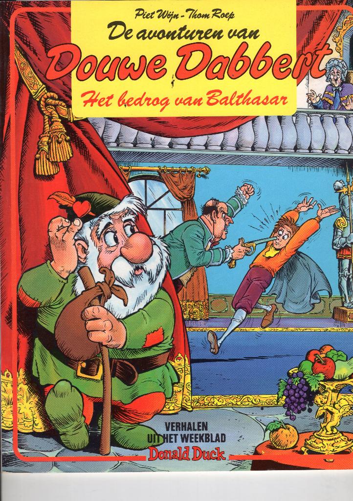 Stripboek Douwe Dabbert Het bedrog van Balthasar, Eén stripboek, Ophalen of Verzenden, Zo goed als nieuw