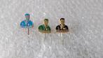 3 verschillende kleuren speldjes leo horn, Ophalen of Verzenden, Zo goed als nieuw, Overige onderwerpen