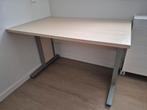 Net bureau 120x80x75 licht (evt. 2x), Huis en Inrichting, Bureaus, Ophalen, In hoogte verstelbaar, Zo goed als nieuw