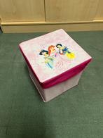 Roze disney prinsessen opberg poef/kruk/hocker, Kinderen en Baby's, Kinderkamer | Inrichting en Decoratie, Ophalen of Verzenden