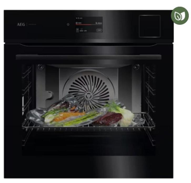 AEG BS7900B Combi hetelucht- en stoomoven met SteamPro!, Witgoed en Apparatuur, Ovens, Nieuw, Inbouw, Oven met grill, 45 tot 60 cm
