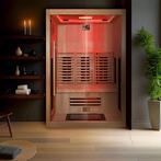 Luxe Infrarood Sauna voor 2 Personen – Direct leverbaar, Ophalen of Verzenden, Zo goed als nieuw, Infrarood, Complete sauna