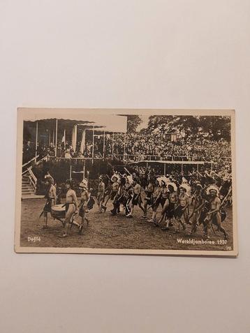 Wereldjamboree 1937 Ansichtkaart - Defilé beschikbaar voor biedingen