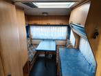 Hobby met stapelbed en uitbouw 6 slaapplekken, Caravans en Kamperen, Caravans, Hobby, Treinzit, 750 - 1000 kg, Particulier