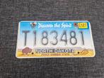 North Dakota kentekenplaat USA nummerbord Nummerplaat Licens, Ophalen of Verzenden, Gebruikt, Auto's